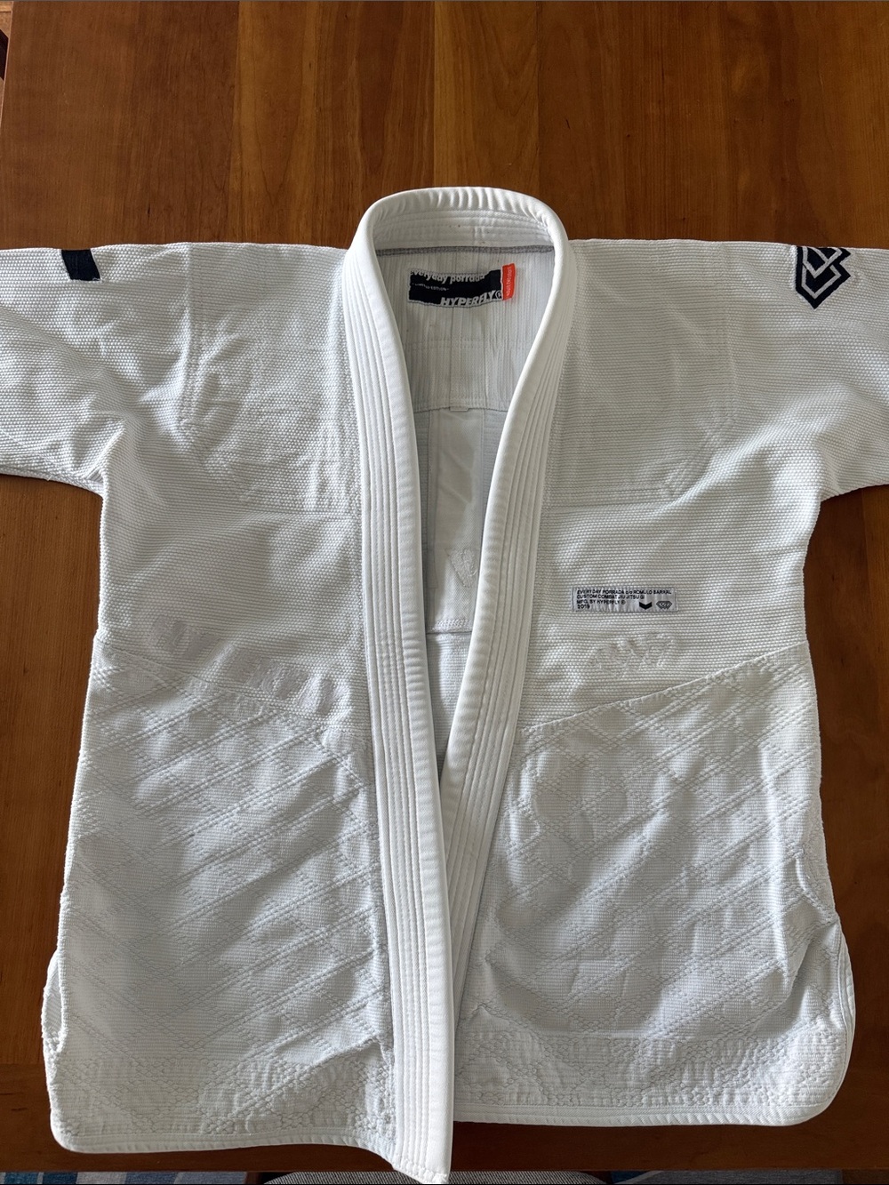 Hyperfly A2S White Jiu-Jitsu Gi Jacket for Men